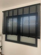 2 Houtlook Jaloezie Ravi Zwart 50mm 200x175 cm, Ophalen, Zo goed als nieuw