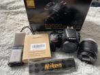 Nikon D3500 camera & AF 18-55 mm VR-kit -  22 shots, Audio, Tv en Foto, Fotocamera's Digitaal, Ophalen of Verzenden, Zo goed als nieuw
