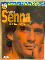 MICHEL VAILLANT - DOSSIER -  Ayrton Senna - Het heilige vuur, Boeken, Gelezen, Jean Graton, Eén stripboek, Ophalen of Verzenden