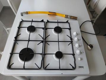 Kookplaat op gas met bijhorende kabel, Ophalen, Gebruikt, Gas
