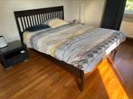 Dubbelbed, 1 maand gebruikt (verhuis), Huis en Inrichting, Slaapkamer | Complete slaapkamers, Ophalen, Zo goed als nieuw