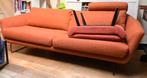 Zetel tweepersoons roest/oranje van Xooon, Ophalen, Gebruikt, Tweepersoons, Rechte bank
