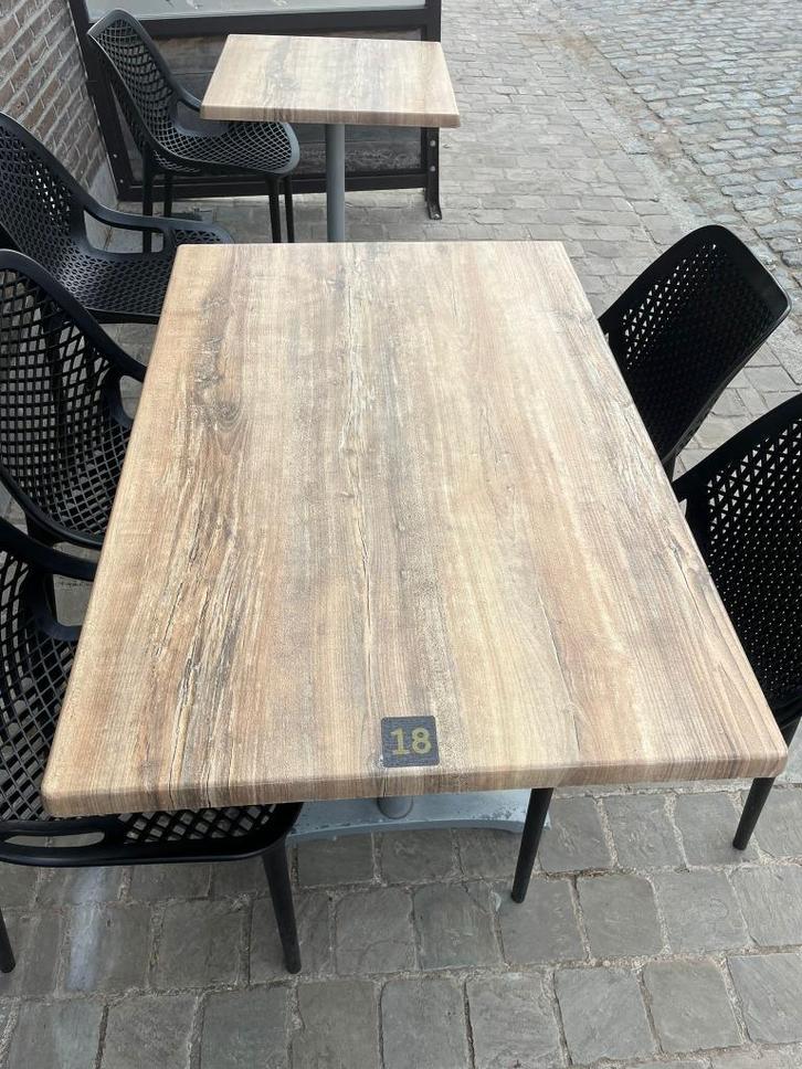 Terrastafel, Tuin en Terras, Tuintafels, Gebruikt, Rond, Kunststof, Ophalen