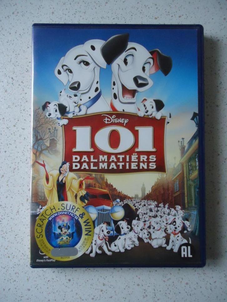 DVD van Walt Disney "101 Dalmatiërs" in Prima Staat !, Cd's en Dvd's, Dvd's | Tv en Series, Gebruikt, Overige genres, Ophalen of Verzenden