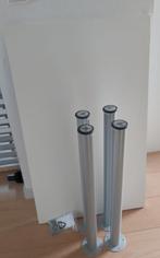 IKEA BUREAU linnmon 120x60 cm et 4 pieds adils gris, Maison & Meubles, Bureaux, Enlèvement, Bureau