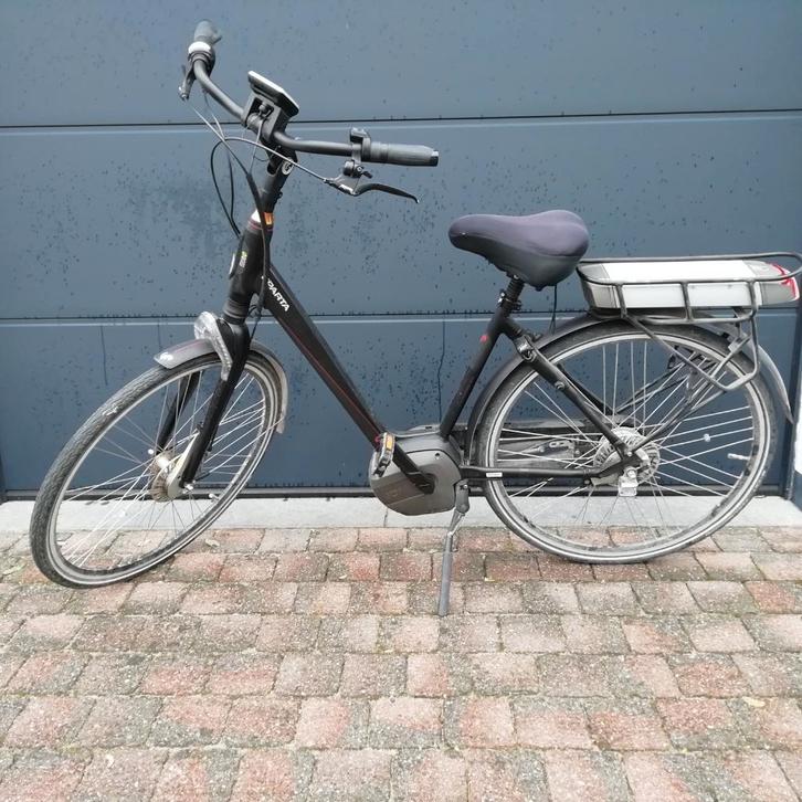 Sparta elektrische damesfiets met middenmotor, Fietsen en Brommers, Elektrische fietsen, Gebruikt, Sparta, 51 tot 55 cm, Minder dan 30 km per accu