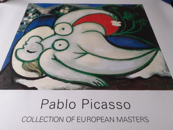 Pablo Picasso - Sleeping Woman, Antiek en Kunst, Kunst | Litho's en Zeefdrukken, Ophalen of Verzenden