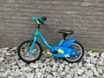 Kinderfiets 2-5 jaar blauw, Fietsen en Brommers, Fietsen | Kinderfietsjes, Ophalen of Verzenden, Gebruikt, Decatlon, Zijwieltjes