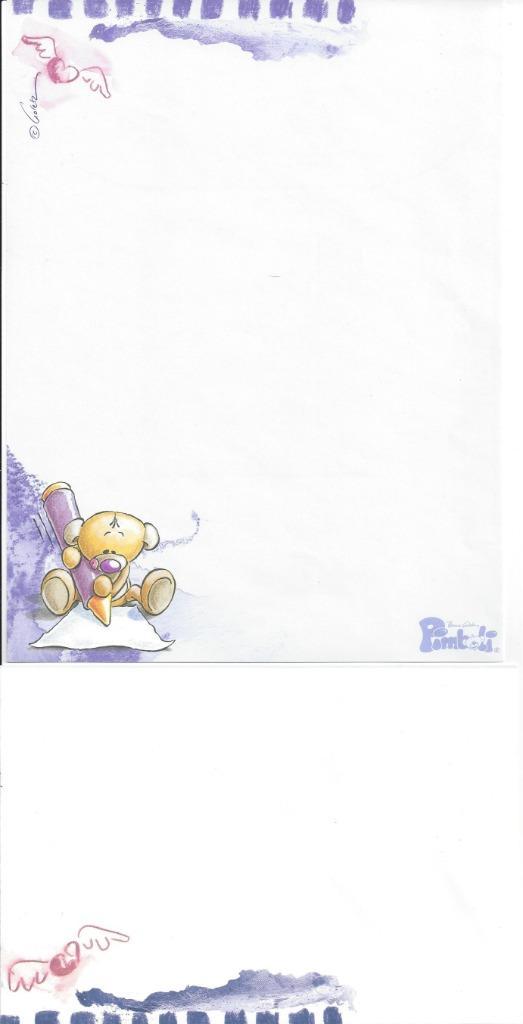 Pimboli briefpapier nr. 5 + envelop, Diversen, Schrijfwaren, Zo goed als nieuw, Ophalen of Verzenden