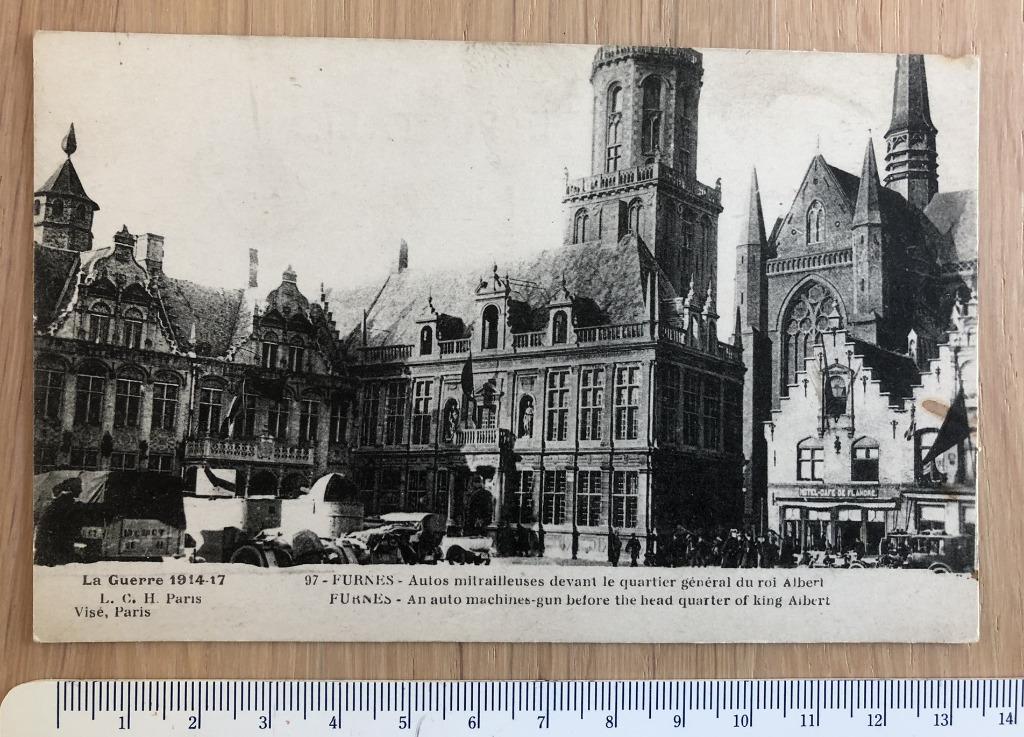 La Guerre 1914-17 FURNES, Collections, Cartes postales | Thème, Non affranchie, Avant 1920, Politique et Histoire, Enlèvement ou Envoi