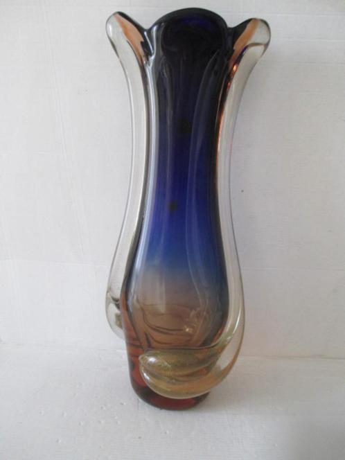Murano vaas 45 cm, 5,2 kg, Antiek en Kunst, Antiek | Glaswerk en Kristal, Ophalen