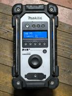 Radio de chantier Makita avec chargeur .  tel 0498139524, Audio, Tv en Foto, Radio's, Ophalen, Gebruikt, Bouwradio