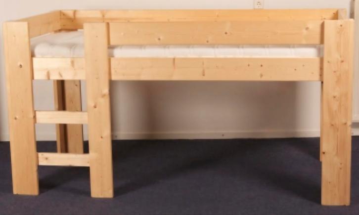Hoogslaper (halfhoog) te koop, Kinderen en Baby's, Kinderkamer | Stapelbedden en Hoogslapers, Halfhoogslaper, Ophalen
