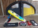 JP Wingair 130L + Neilpryde Glide HP 19 + Wing 6.2, Ophalen of Verzenden, Gebruikt, Wingsurfset