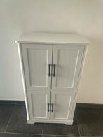 Hzuaneri badkamerkast 60x30x110 wit niet gebruikt, Huis en Inrichting, Kasten | Overige, Ophalen, Nieuw