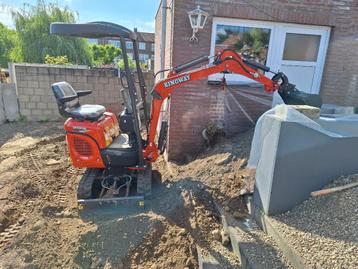 Minigraafmachine Minigraver VIP10 Zwenkarm Spoorverstelling beschikbaar voor biedingen