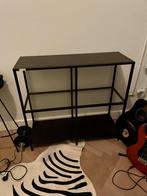 Goedkoop Ikea kastje: hout, zwart ijzer, glas, Ophalen, Zo goed als nieuw, Minder dan 150 cm, Minder dan 100 cm
