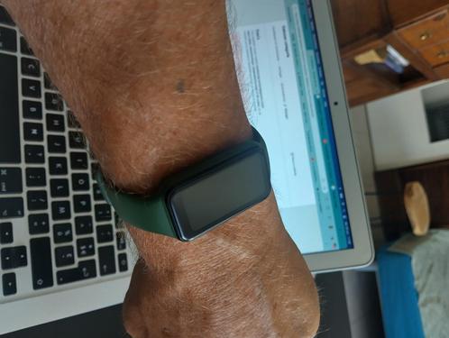 Amazfit Band 7, Handtassen en Accessoires, Smartwatches, Zo goed als nieuw, Zwart, Hartslag, Stappen, Ophalen of Verzenden