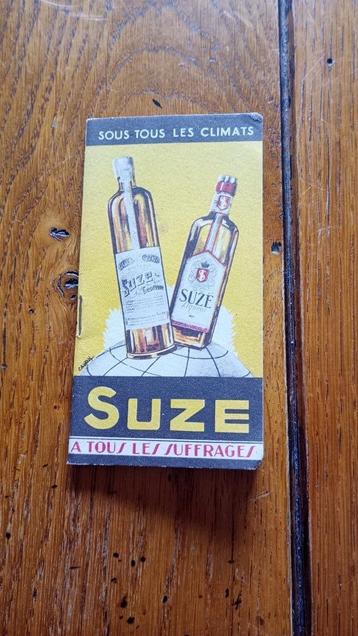 Alcool, liqueur ancien petit carnet Suze #2