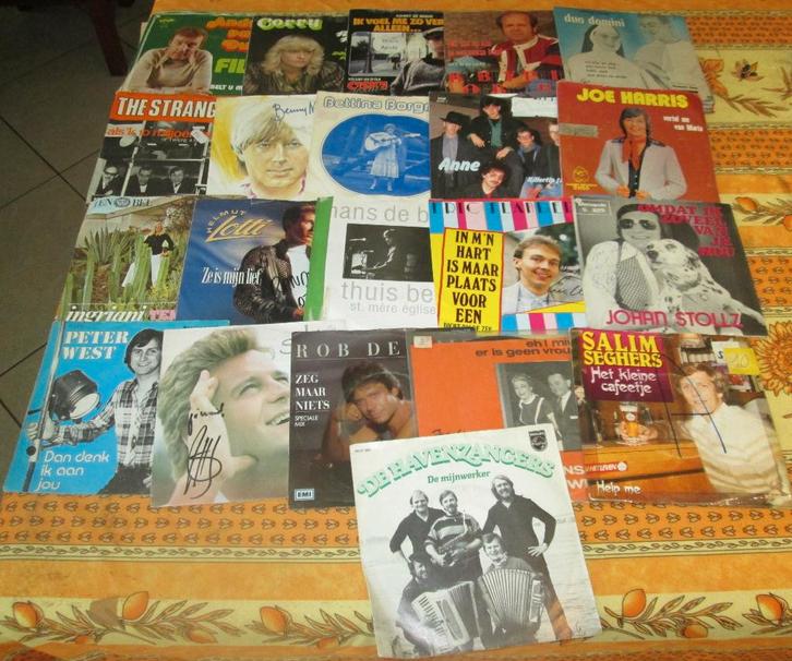 53 oude Nederlandstalige Vinyl Singles - jaren 60-70-80, Cd's en Dvd's, Vinyl Singles, Zo goed als nieuw, Single, Nederlandstalig