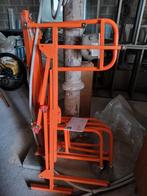 Platenlift levpano, Ophalen