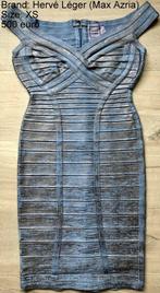 Blauw kleedje Hervé Léger XS, Blauw, Nieuw, Ophalen of Verzenden, Maat 34 (XS) of kleiner