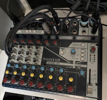 Soundcraft mixer Notepad12FX als nieuw incl doos beschikbaar voor biedingen