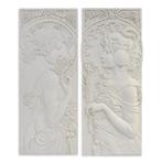 Paire d'assiettes murales Art Nouveau MGO, livraison gratuit, Maison & Meubles, Neuf, -, -, -