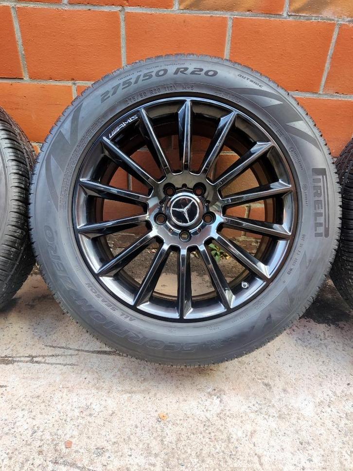 G klasse | origineel AMG velgen en banden, Auto-onderdelen, Banden en Velgen, Banden en Velgen, All Season, 20 inch, 275 mm, Personenwagen