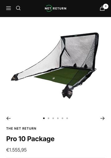 Golfnet Pro 10 Package beschikbaar voor biedingen