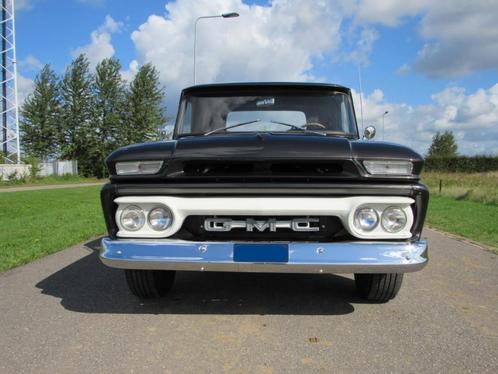 GMC pickup C20 bj 1966 bodyoff top staat, Auto's, Oldtimers, Particulier, GMC, Automaat, Zwart, Zwart, Leder, Ophalen