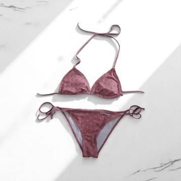 Bikini Holly Webber oudroze stippel L beschikbaar voor biedingen