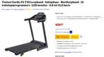 Tunturi Cardio Fit T30 - Loopband, Sport en Fitness, Fitnessapparatuur, Ophalen, Benen, Zo goed als nieuw, Metaal