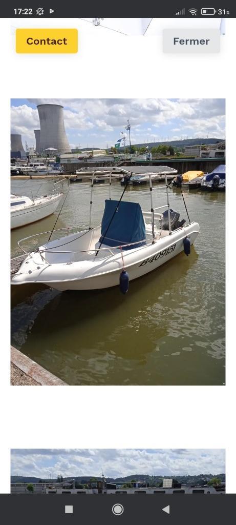 Pacific Craft Open 500 boot + trailer OM TE PAKKEN!, Watersport en Boten, Motorboten en Motorjachten, Gebruikt, Benzine, Buitenboordmotor