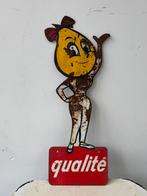 Esso oude vintage reclame Pin Up !, Verzamelen, Ophalen of Verzenden, Gebruikt, Reclamebord