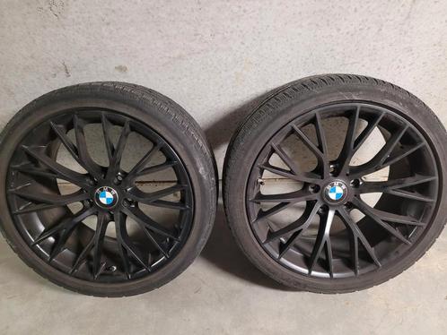 BMW zwarte velgen, Auto-onderdelen, Banden en Velgen, Banden en Velgen, Winterbanden, 19 inch, 255 mm, Gebruikt