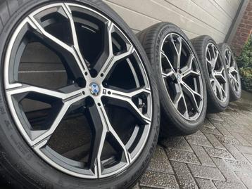 Originele 21 inch BMW breedset velgen X5 X6 G05 G06 banden beschikbaar voor biedingen