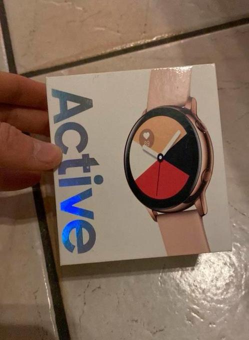 Samsung galaxy active watch, Bijoux, Sacs & Beauté, Montres connectées, Comme neuf, Enlèvement ou Envoi