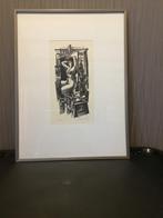 Gerard Gaudaen  Houtgravure  Nummer 35/50, Antiek en Kunst, Ophalen of Verzenden