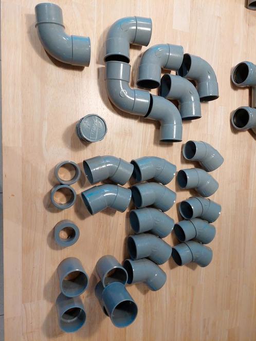 Pvc buizen 32, 40 & 50mm, Doe-het-zelf en Bouw, Buizen en Afvoer, Nieuw, Bochten, PVC, Ophalen
