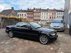 Bmw E46 décapotable 320d diesel 230.000 km anne 2006, Auto's, BMW, Achterwielaandrijving, Zwart, Cabriolet, Zwart