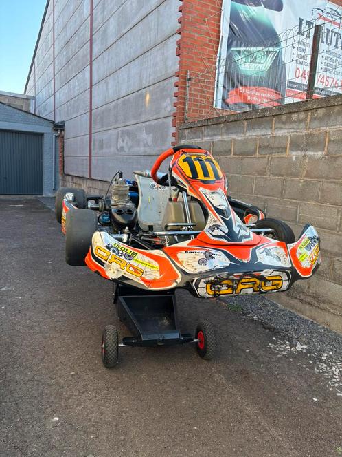 Karting crg iame x30, Sport en Fitness, Karting, Zo goed als nieuw, Kart, Ophalen