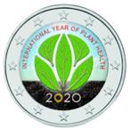 2 euro België 2020 Plant Health gekleurd, Postzegels en Munten, 2 euro, Ophalen of Verzenden, België