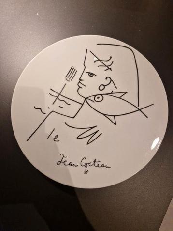 Jean Cocteau design bord "Edition D'art" 25cm, Antiek en Kunst, Ophalen of Verzenden