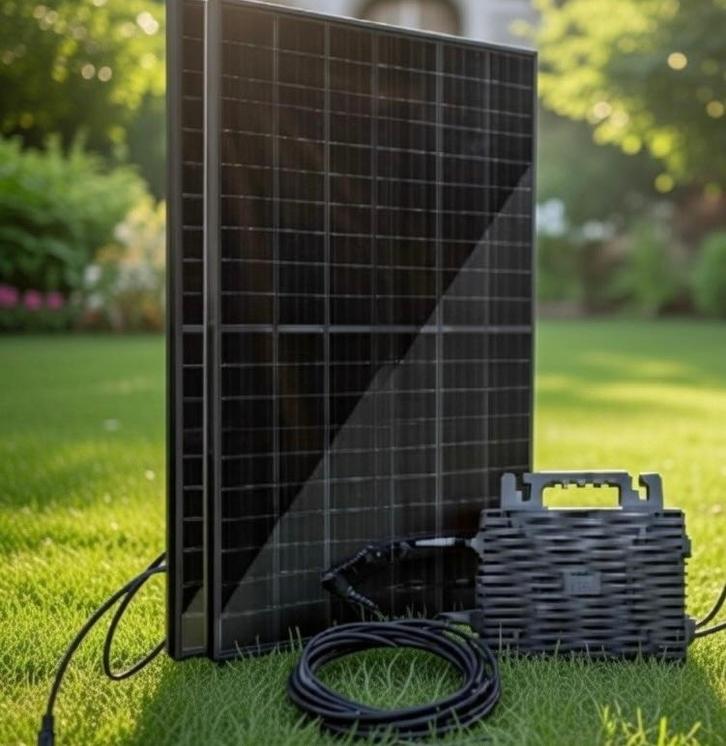 Plug and play zonnepanelen overschot, Doe-het-zelf en Bouw, Zonnepanelen en Toebehoren, Nieuw, Paneel, Ophalen
