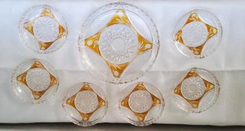 Ensemble de plats de service en cristal, Enlèvement