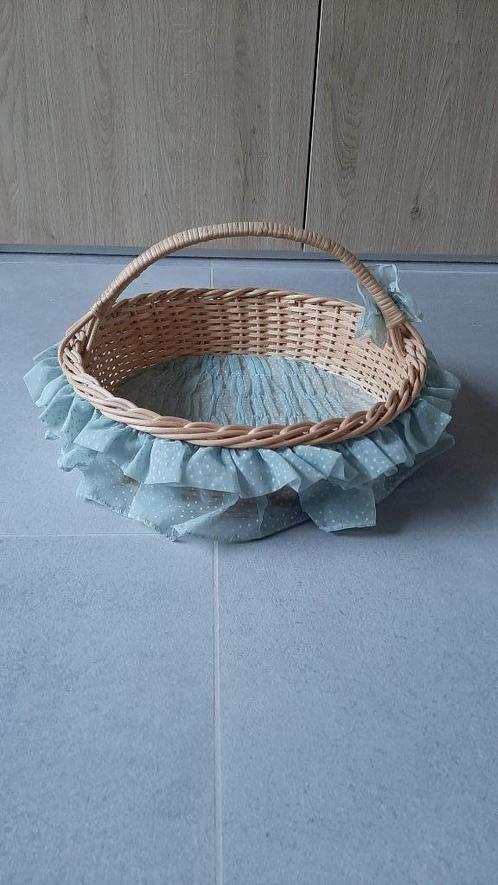 retro  rotan verzorgmand baby jaren 1950, Verzamelen, Retro, Persoonlijke verzorging, Ophalen of Verzenden