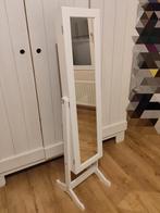 Staande spiegel met juwelenkast, Huis en Inrichting, Woonaccessoires | Spiegels, Ophalen