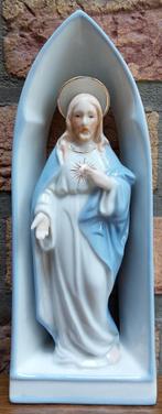 Statue de Jésus en porcelaine dans une niche -Excellent état, Enlèvement ou Envoi