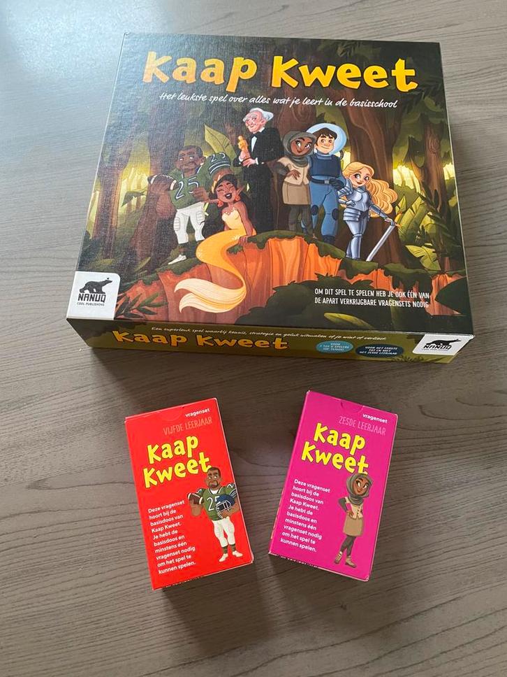 Kaap kweet, leerrijk spel basisschool, Hobby en Vrije tijd, Gezelschapsspellen | Bordspellen, Zo goed als nieuw, Ophalen